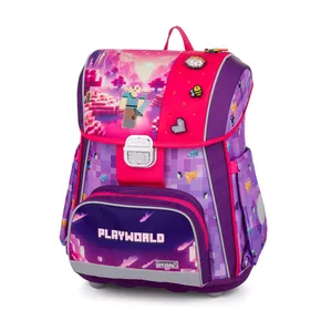 PREMIUM Playworld lányka iskolai hátizsák